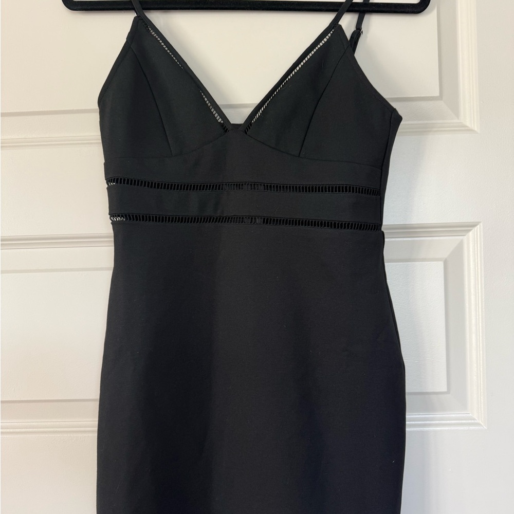 Lulu's Black Mini Dress - Picture 3 of 3